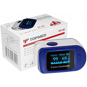 Пульсоксиметр напалечный TOPMED FP-30 8102-01-03
